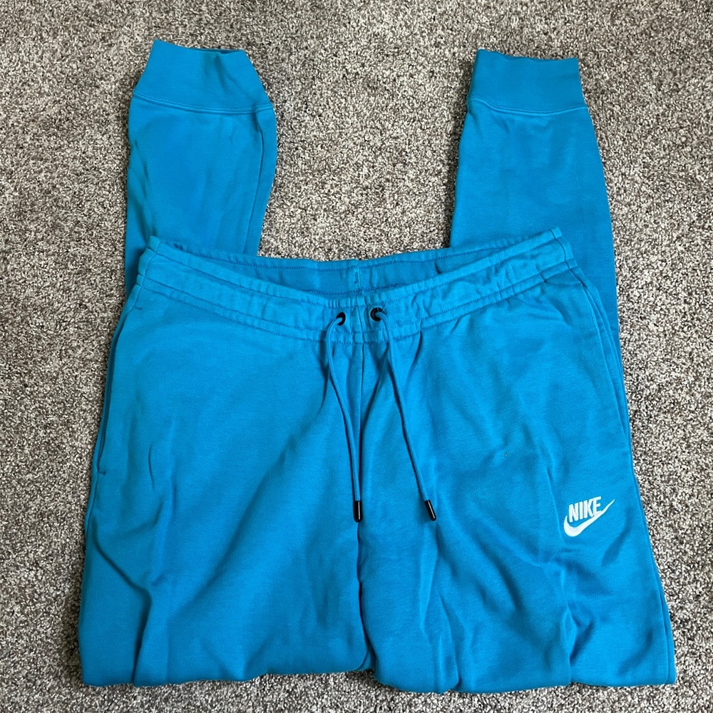 Nike Women’s Blue Jogger Sweatpants - Picture 3 of 4
